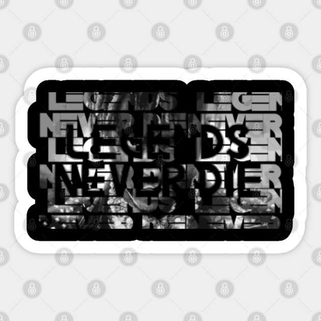 Legends Never Die Juice Wrld - Juice Wrld - Sticker | TeePublic